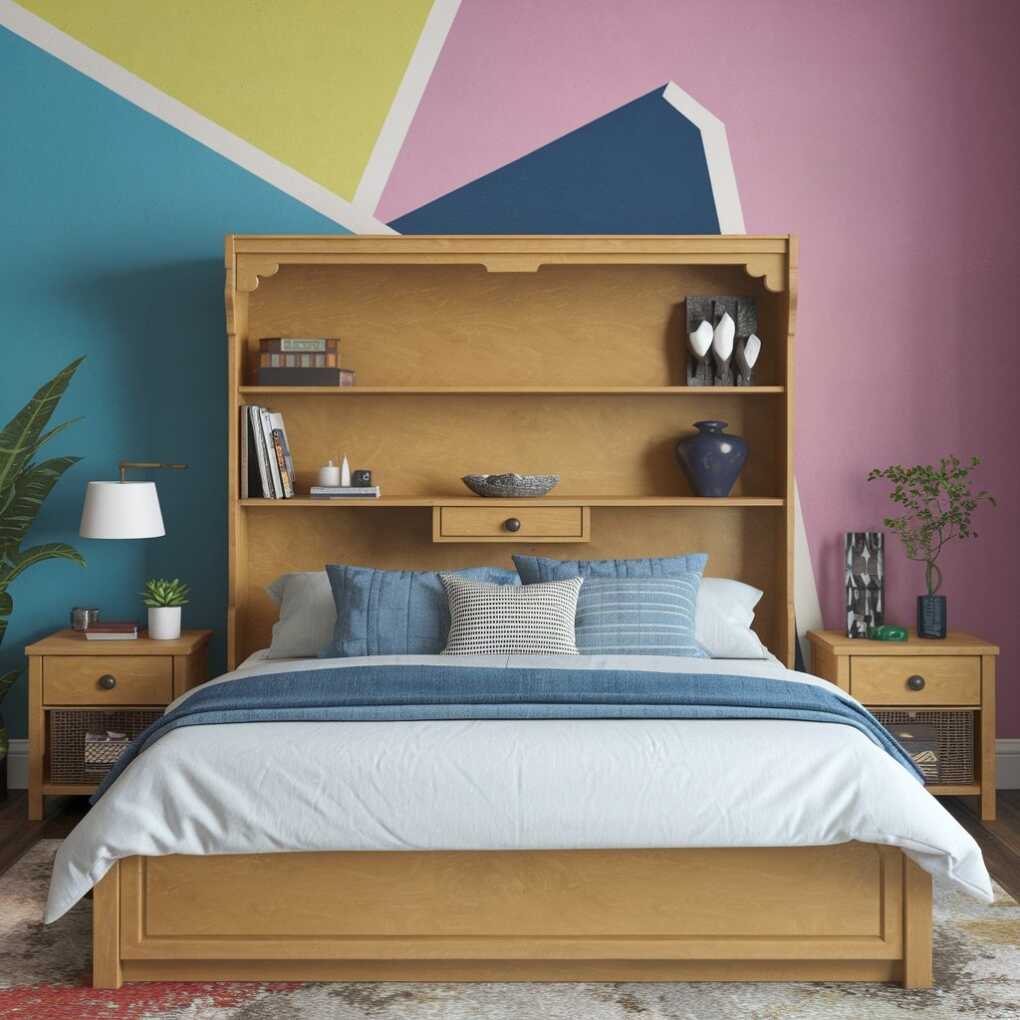 Build a Bookcase Headboard