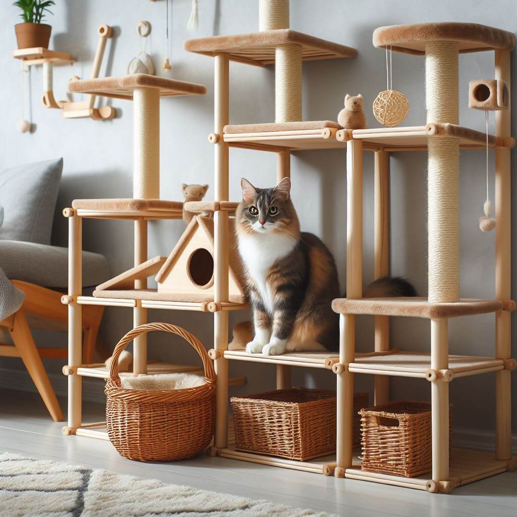 Cat Shelves and Climbing Structures