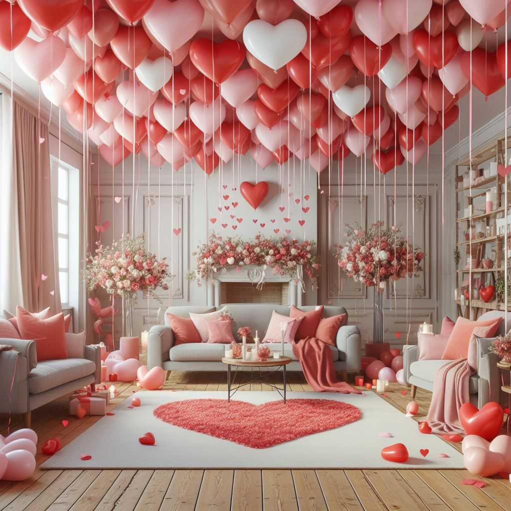 Heart Balloons Inflating Passions