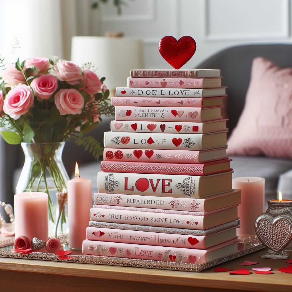 Love-Themed Book Display