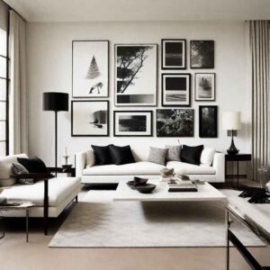 20 Black and White Living Room Decor Ideas » HomeDecorFull