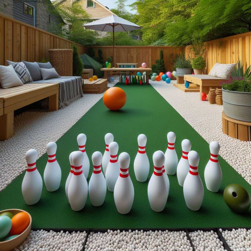 Backyard Bowling Alley