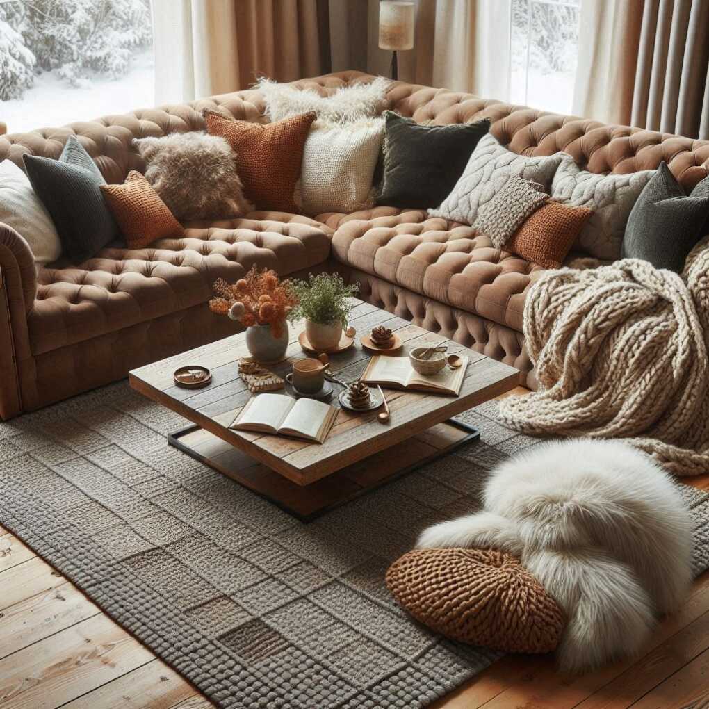 Create a Cozy Conversation Area with a Sectional