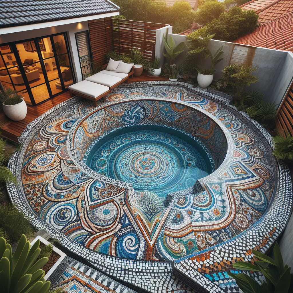 Mosaic Tile Pools