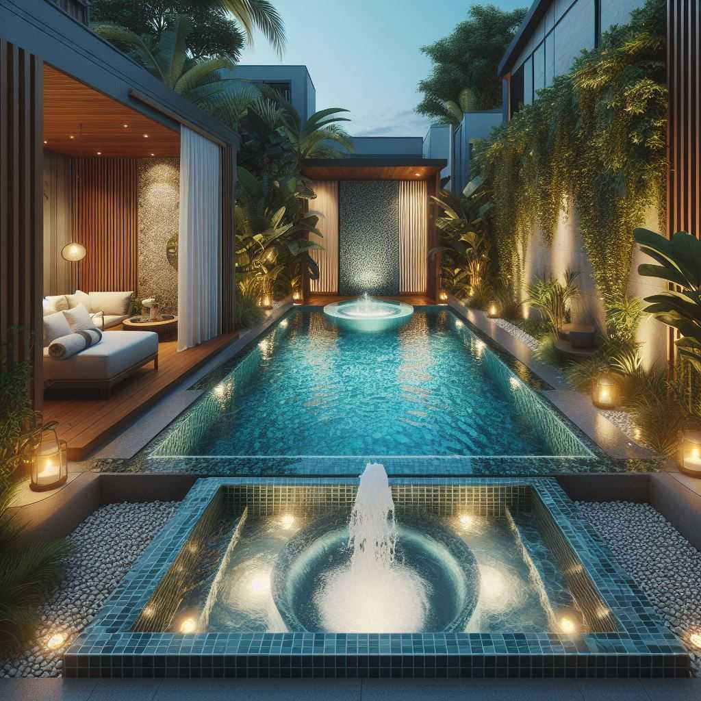 Spa-Inspired Pools Luxury in a Compact Space