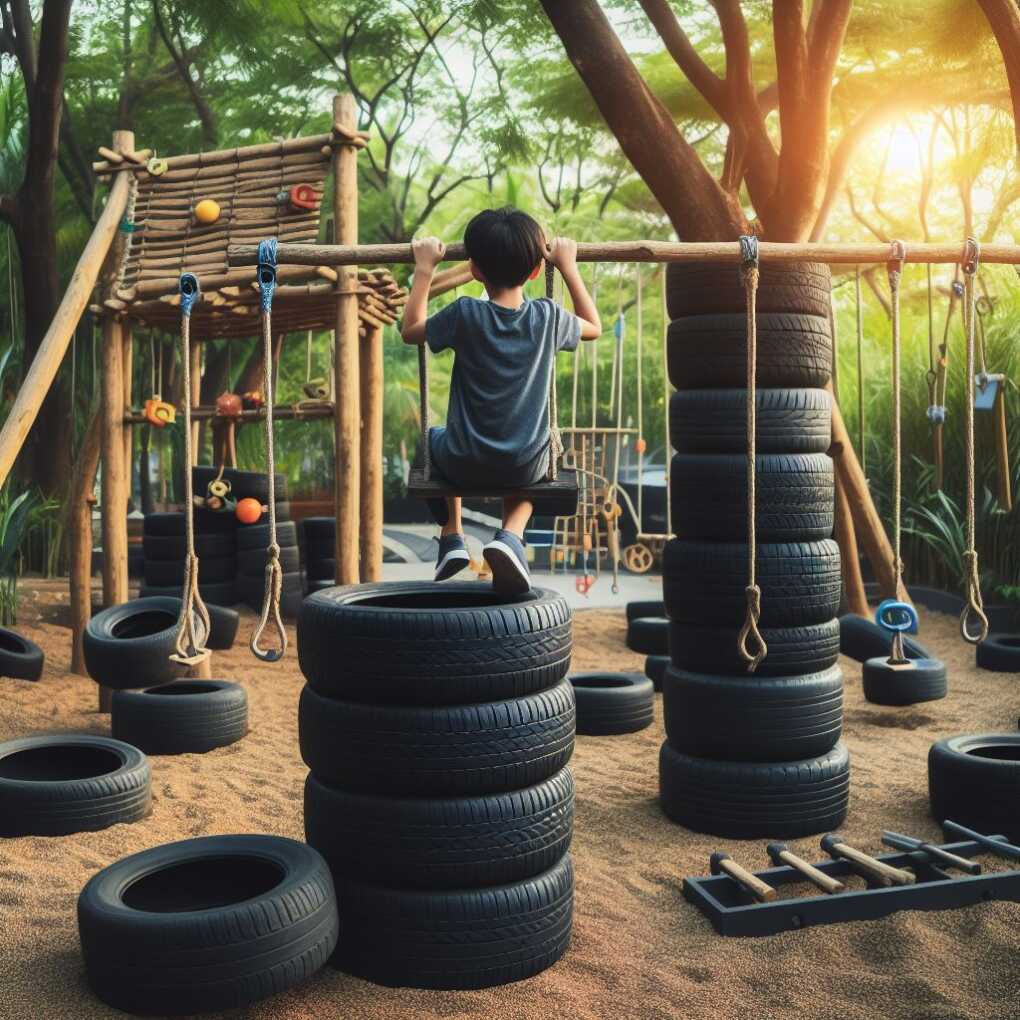 Tire Playground