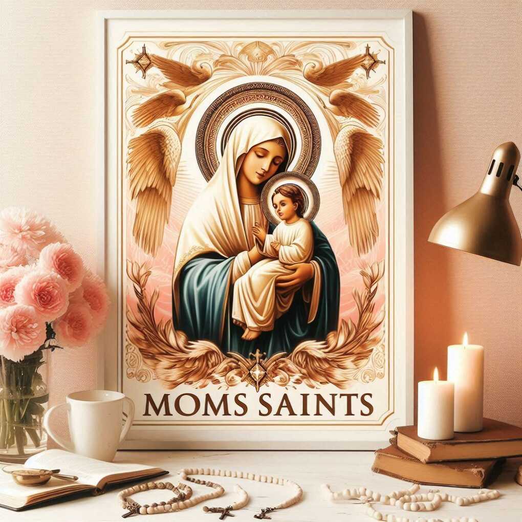 Mom Saints Print