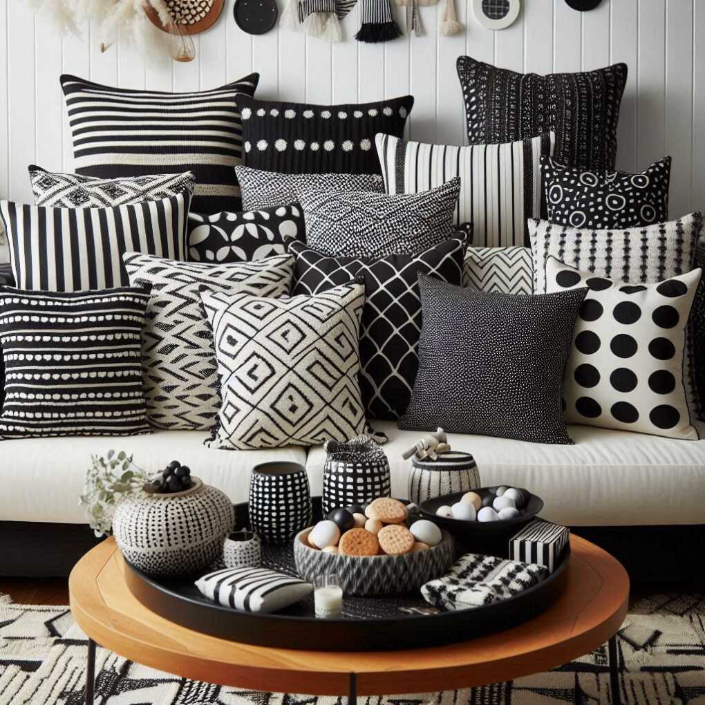 20. Patterned Throw Pillows