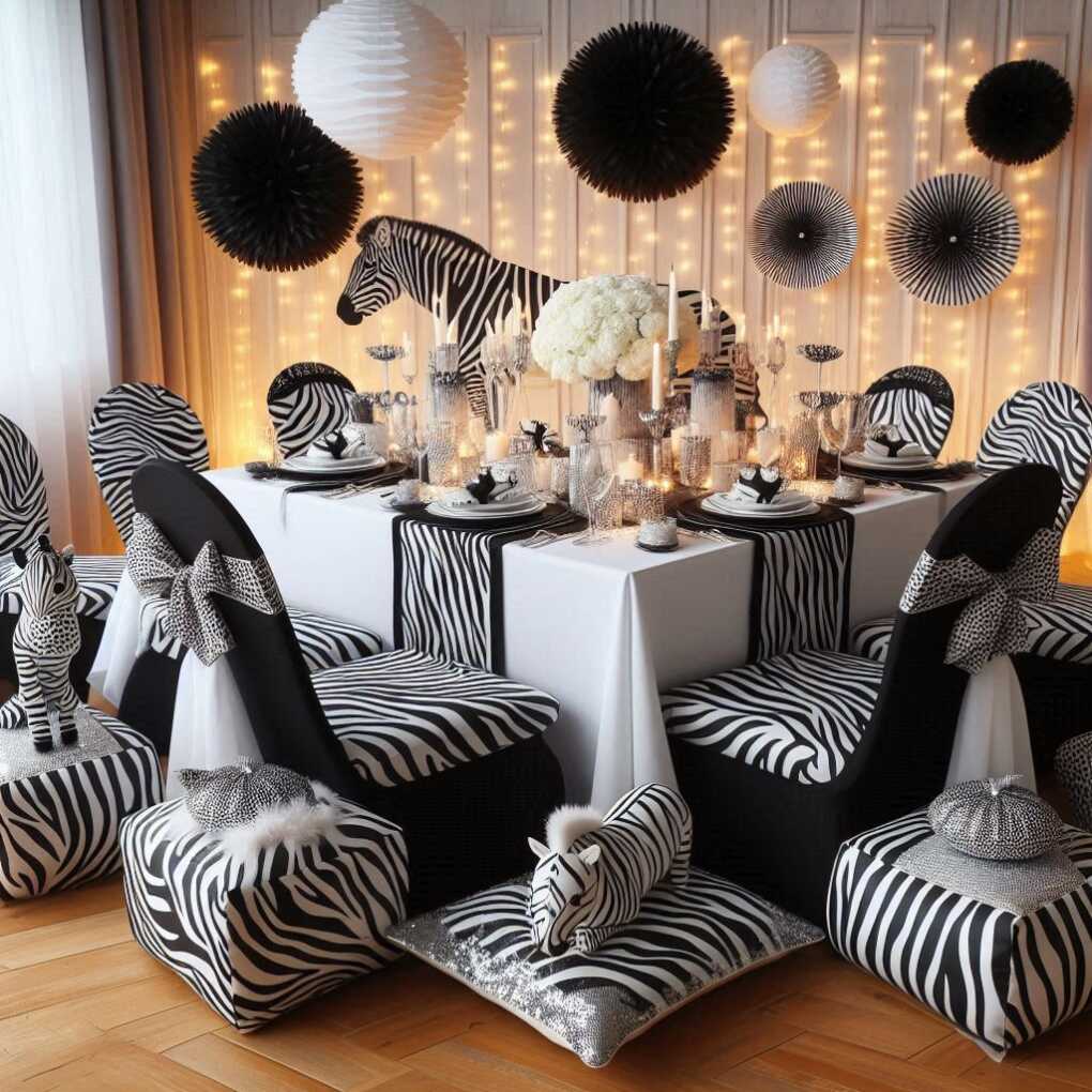 9. Zebra Print Accents