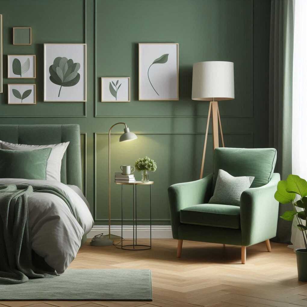 Green Armchair