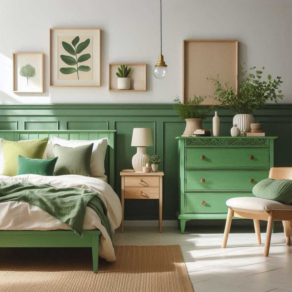 Green Dresser