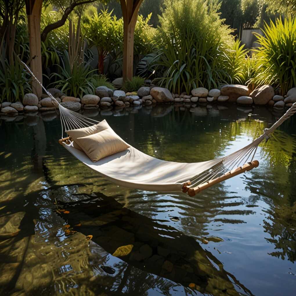 Hammock Over Water Feature