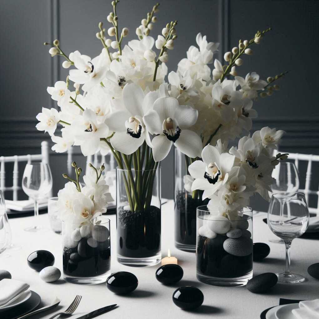 Minimalist Centerpieces