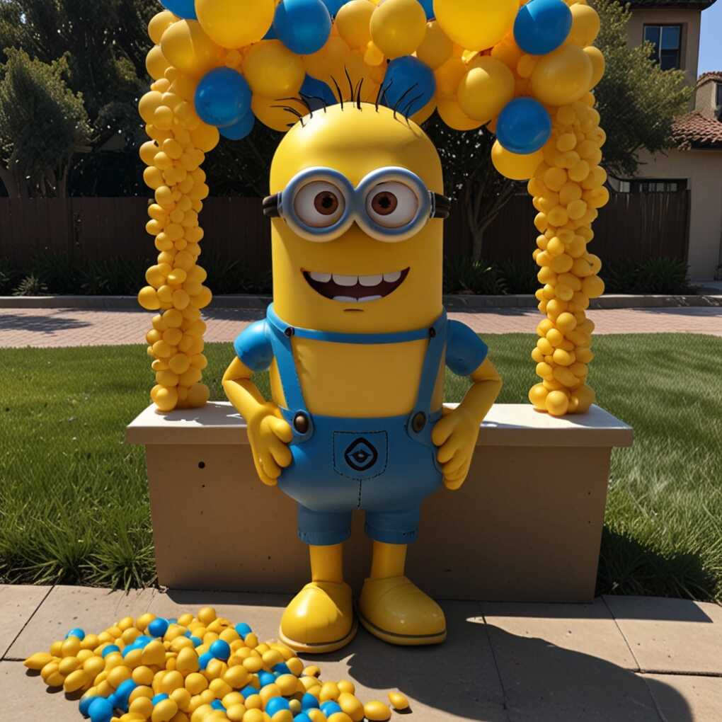 Minion Balloon Pop