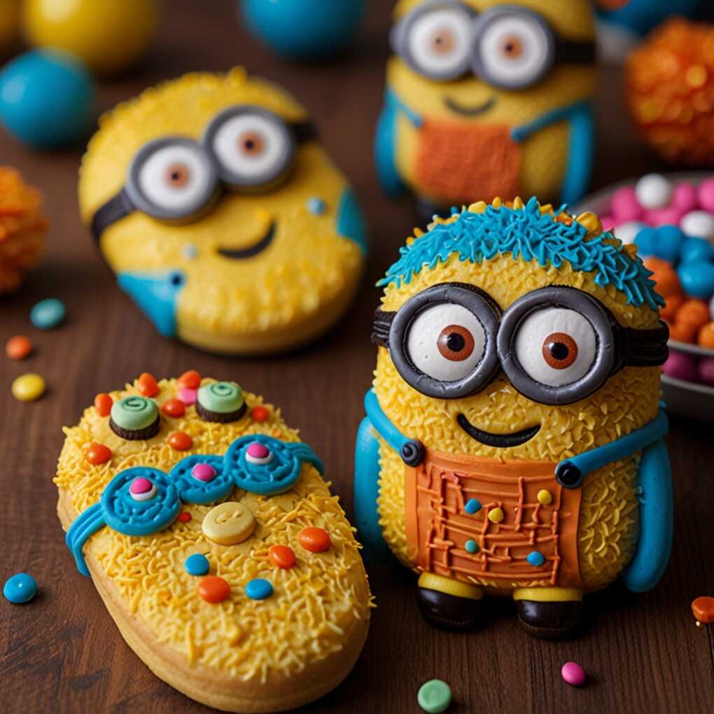 Minion Piñata Cookies