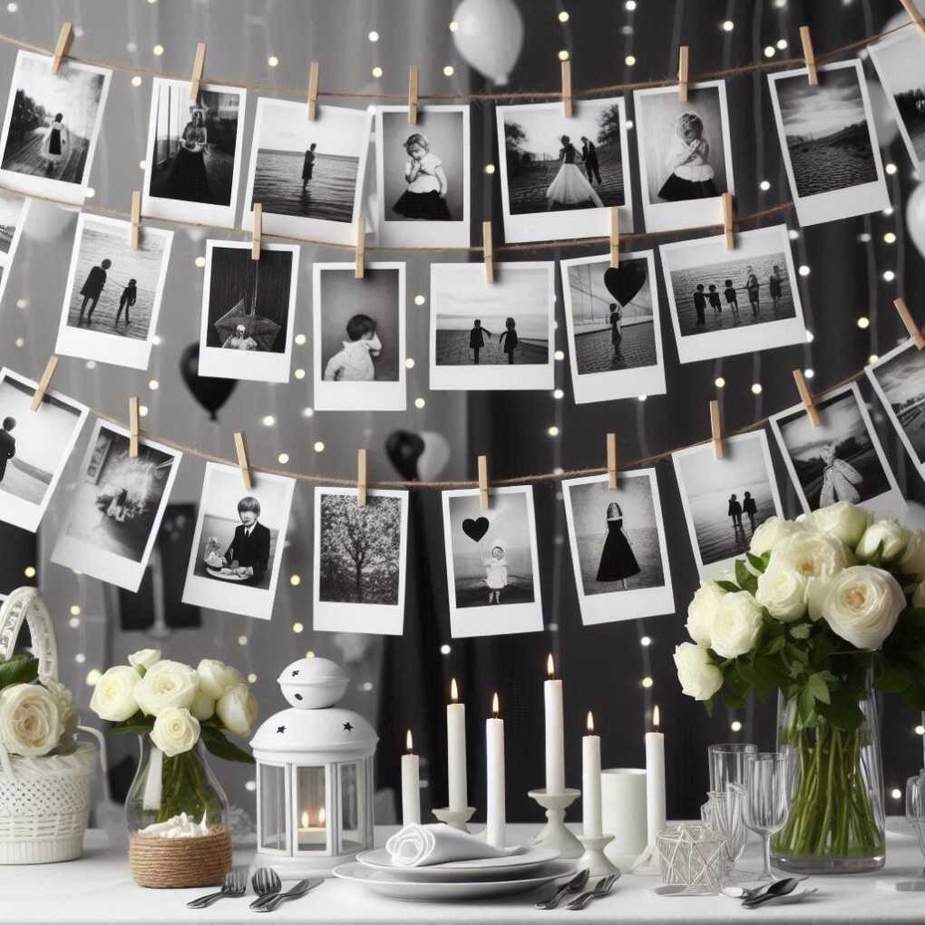 Monochrome Photo Display