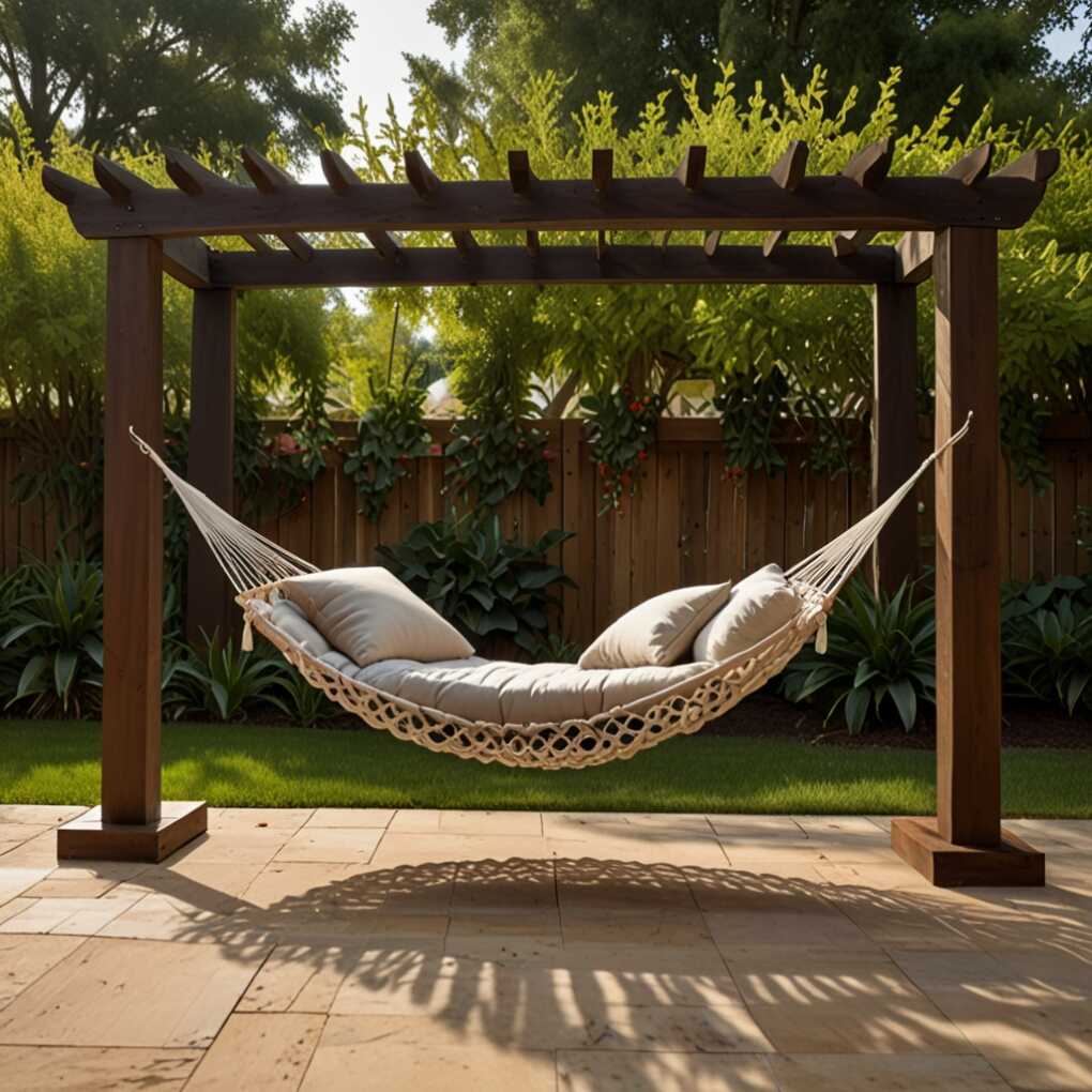 Pergola Hammock Retreat