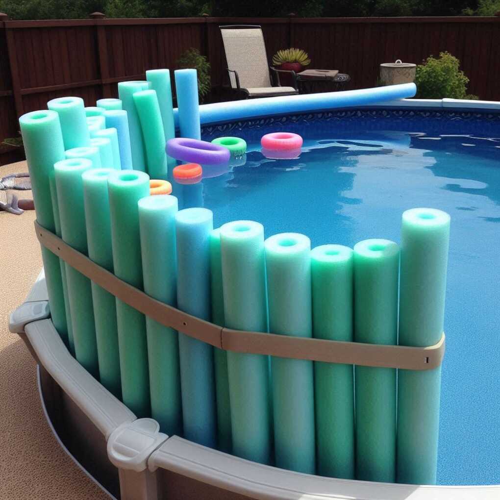 Pool Noodle Safety Bumpers