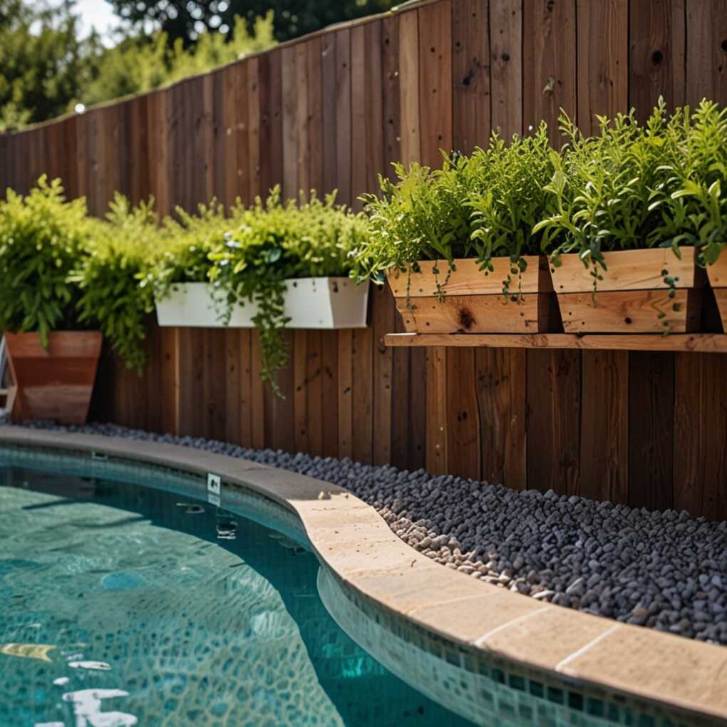 Poolside Herb Garden