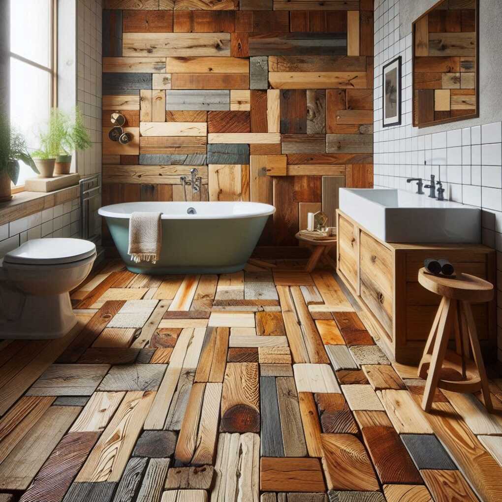 Reclaimed Wood Mosaic