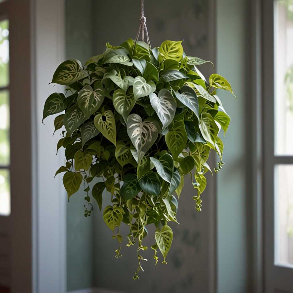 Scindapsus Pictus (Silver Satin Pothos)