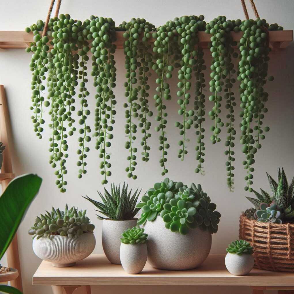 String of Pearls (Senecio rowleyanus)