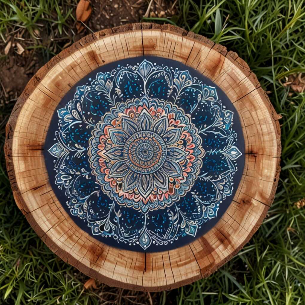 Tree Stump Mandala