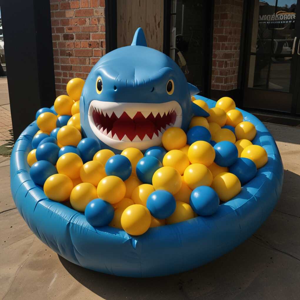 Vector's Shark Ball Pit