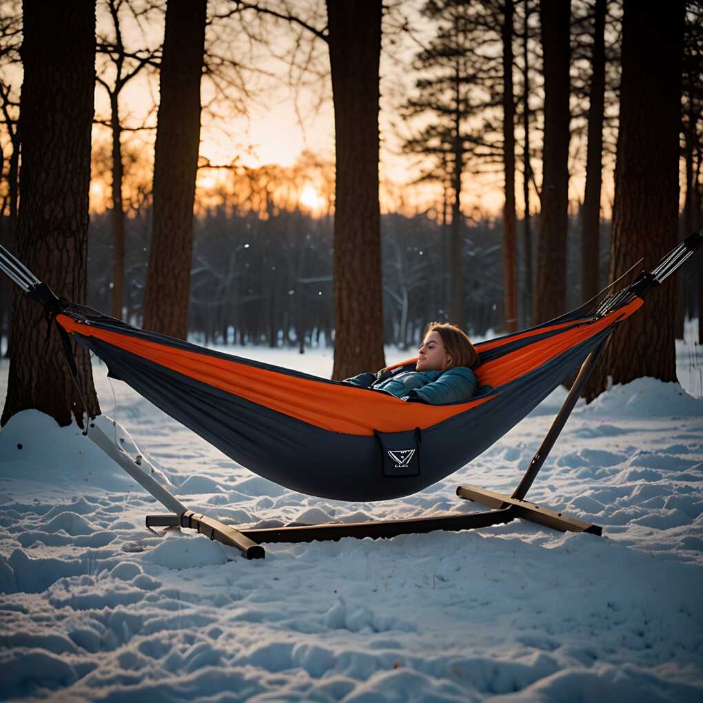 Winter-Ready Heated Hammock