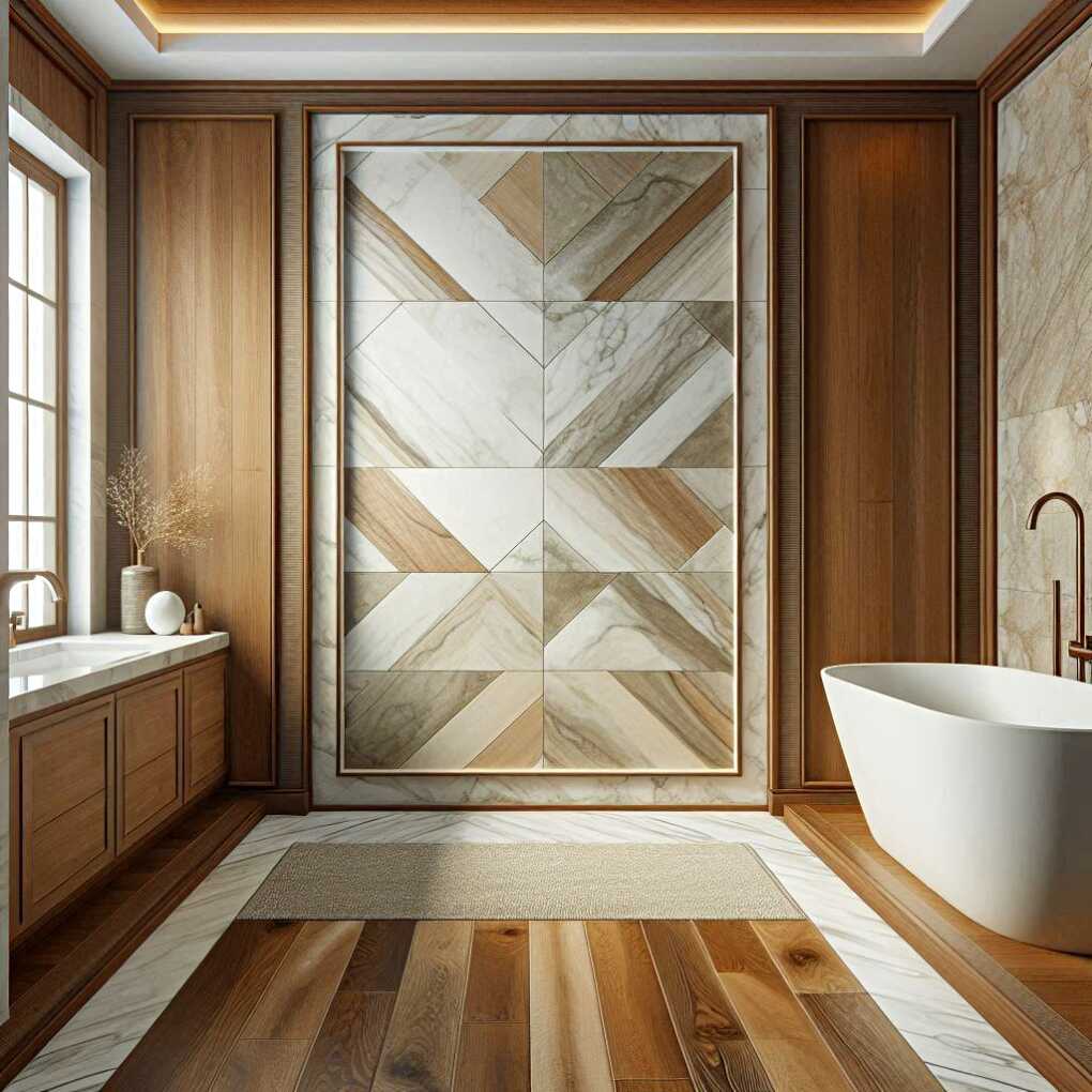 Wood Tile Borders