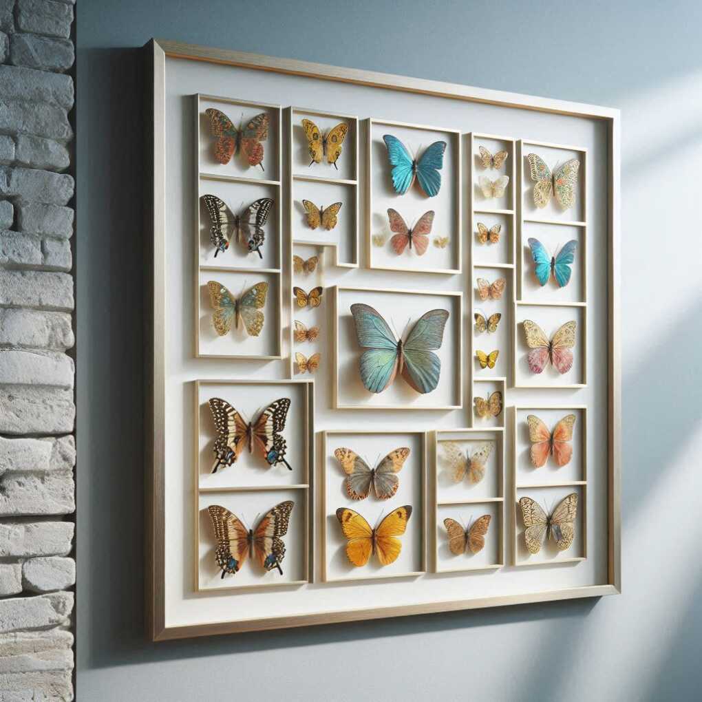 2. Pressed Butterfly Display