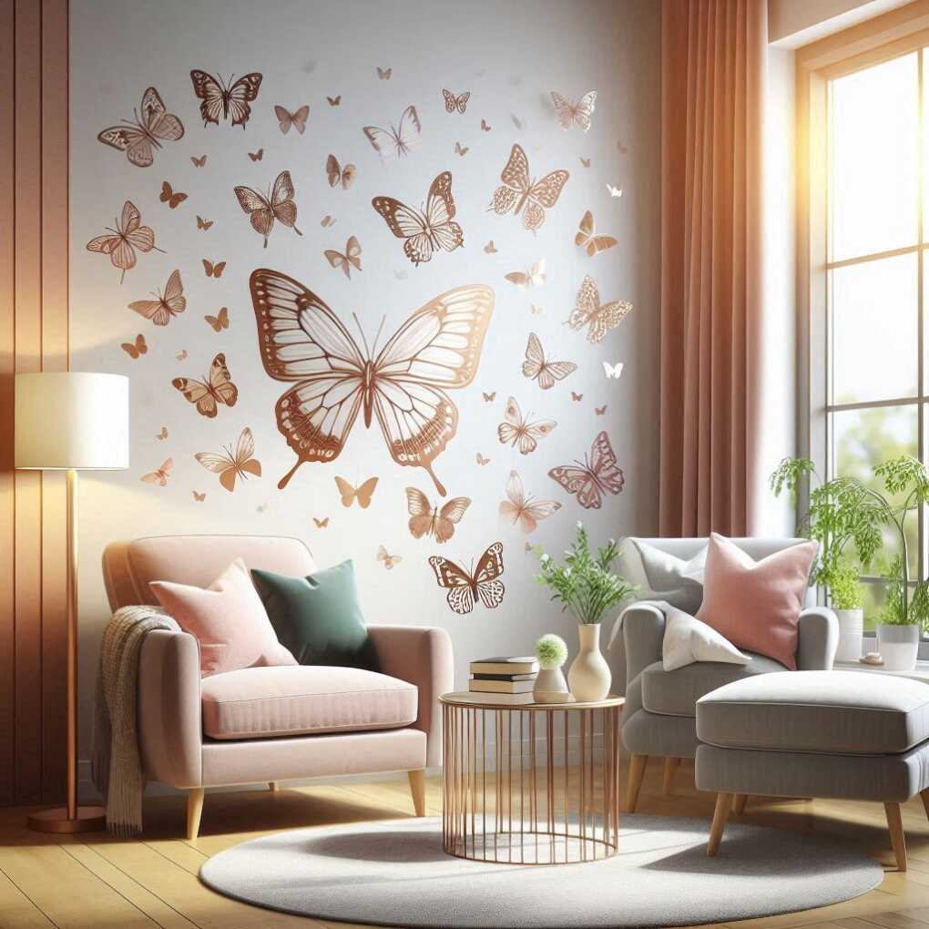 3. Butterfly Wall Decals