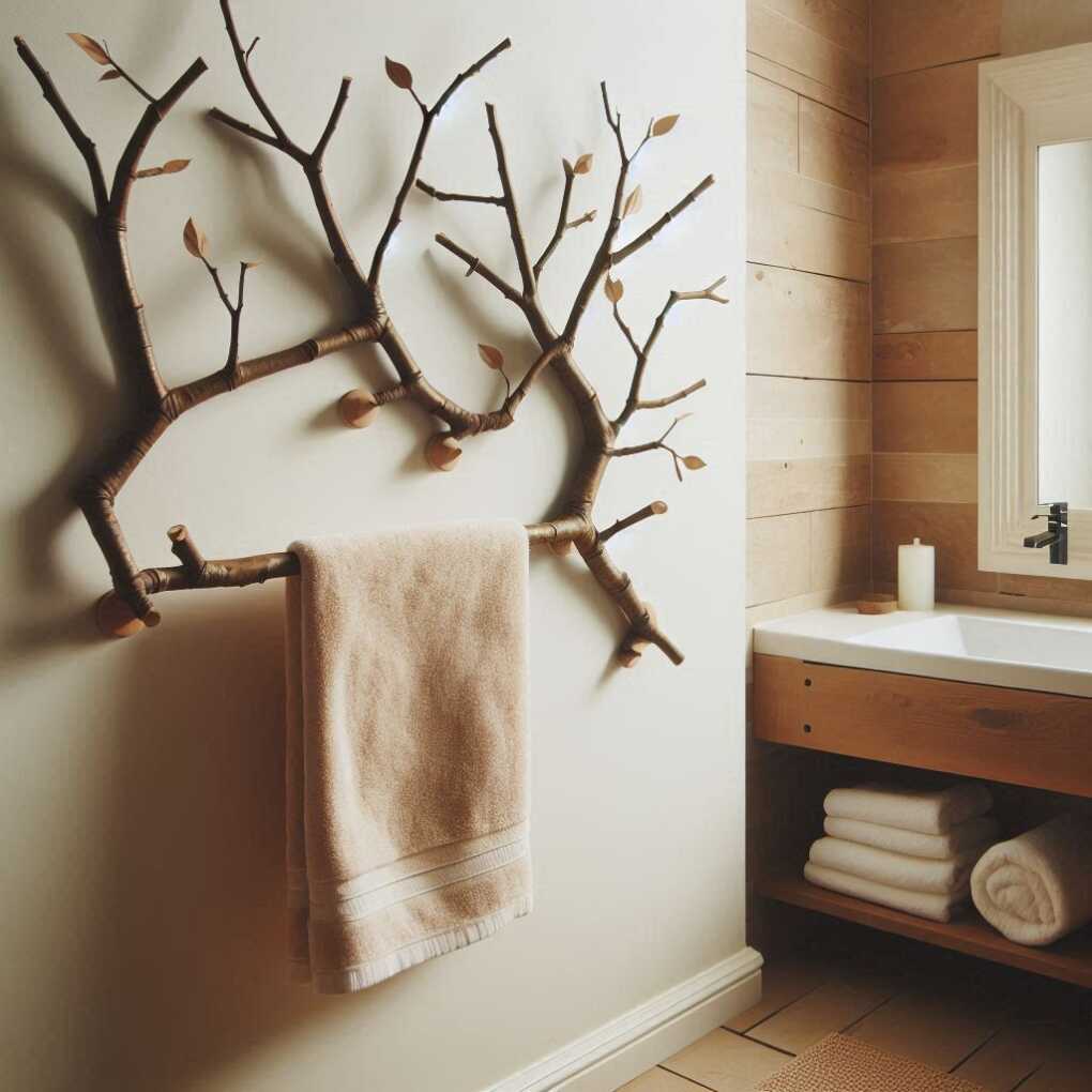 Branch Towel Rack