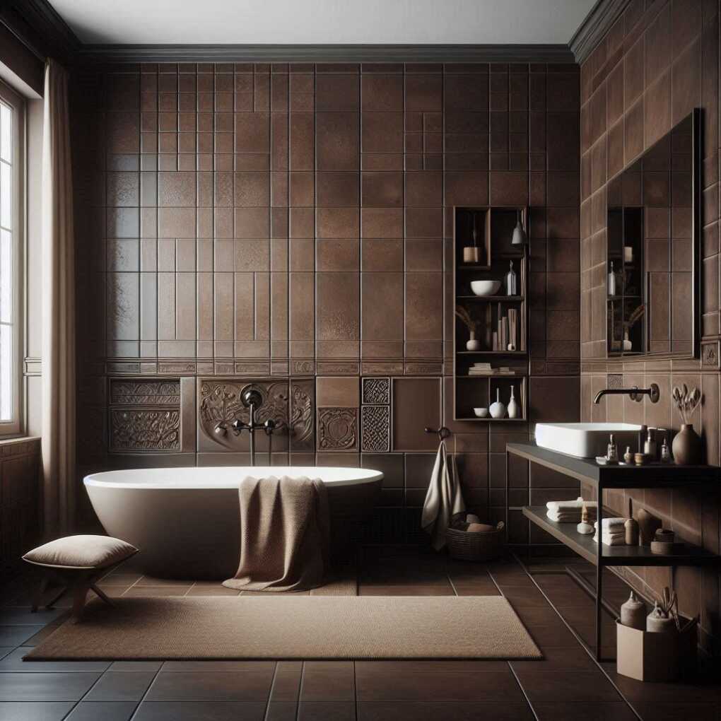 Chocolate Brown Tiles