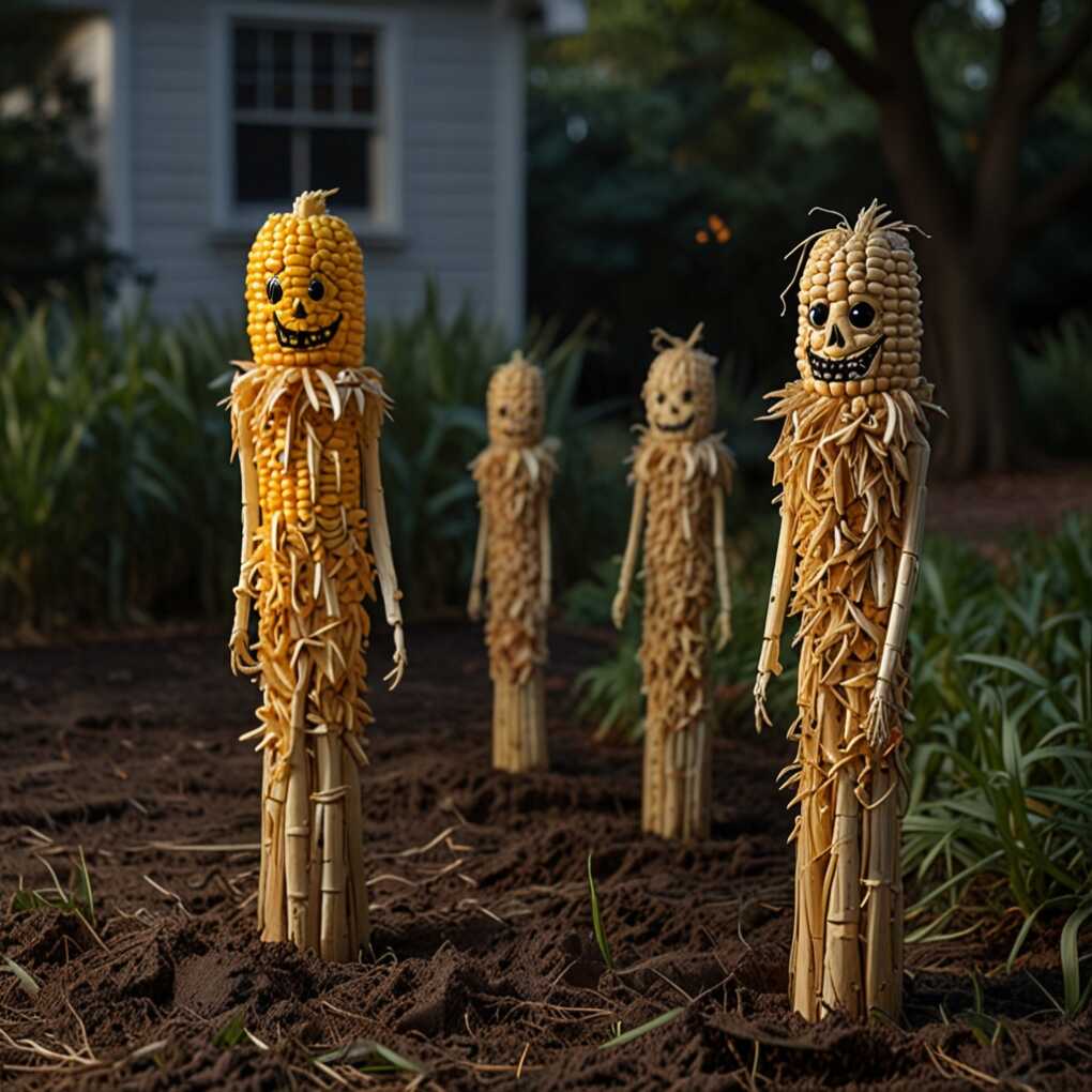 Creepy Corn Stalk Forest