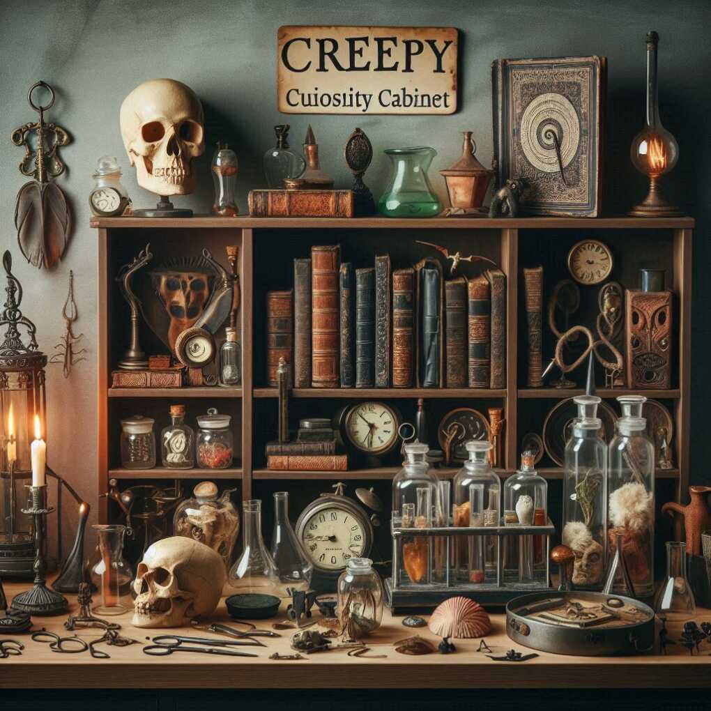 Creepy Curiosity Cabinet