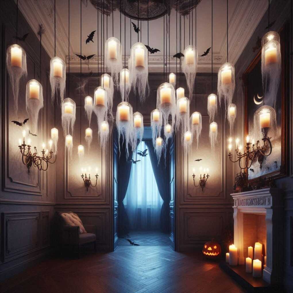 Creepy Floating Candles