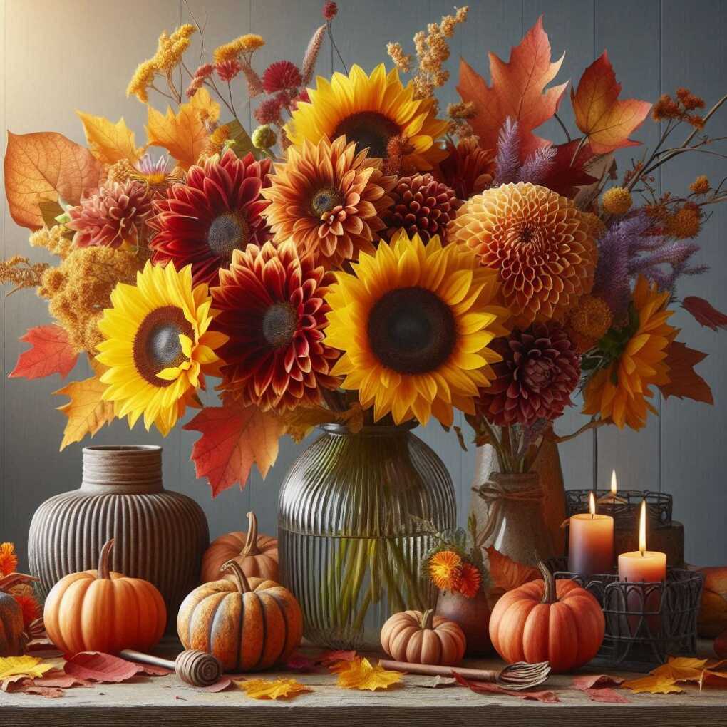 Fall Floral Arrangements