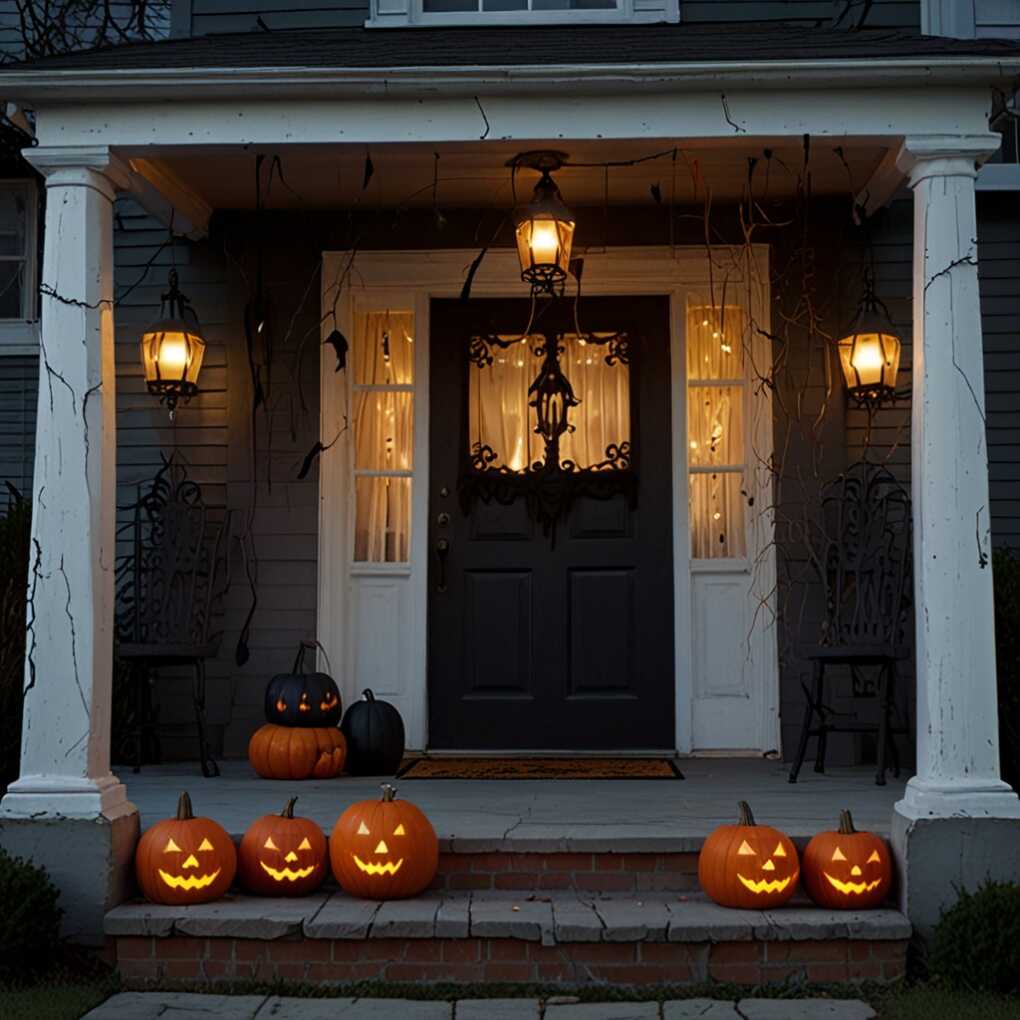 Haunted Porch Entrance