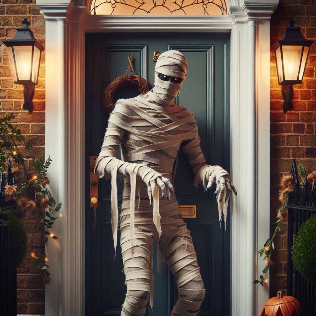 Menacing Mummy Door