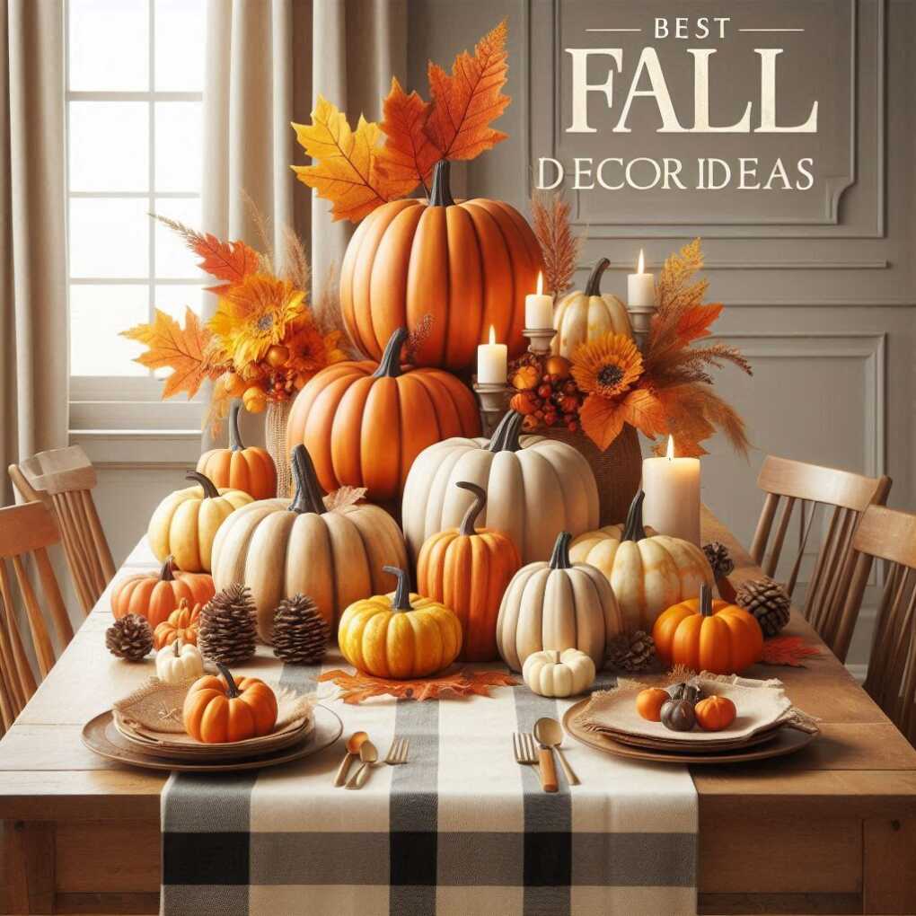 Pumpkin Centerpieces