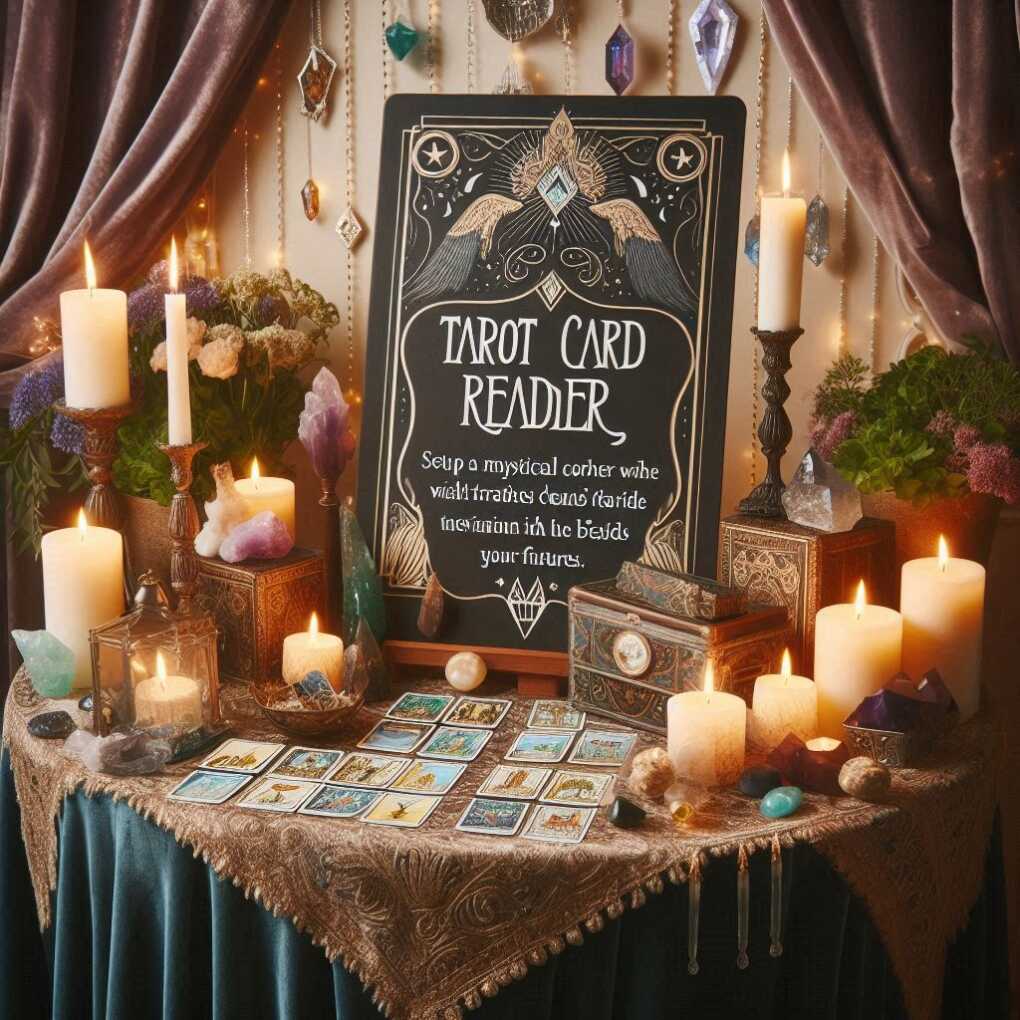 Tarot Card Reading Corner