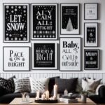 25 Black and White Christmas Decor Ideas: Elegant and Timeless Holiday ...