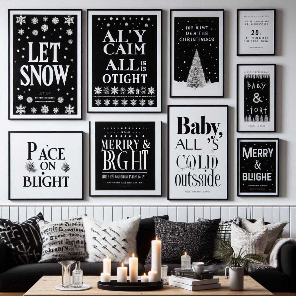 Typographic Wall Art