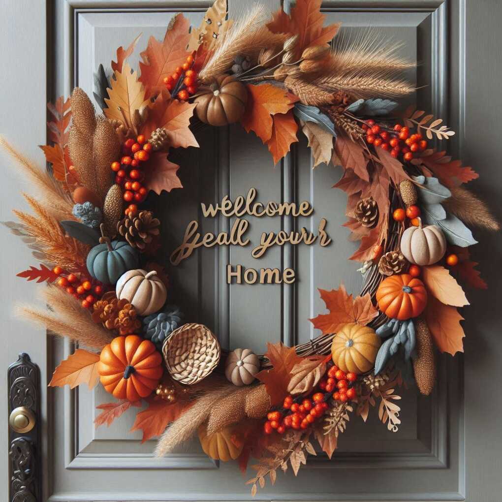 10. Festive Door Wreath