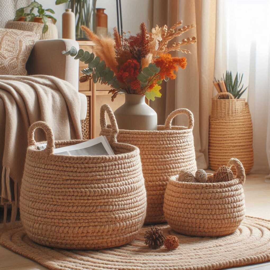 Natural Fiber Baskets