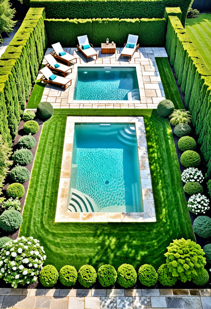 18. Formal Garden Natural Pool