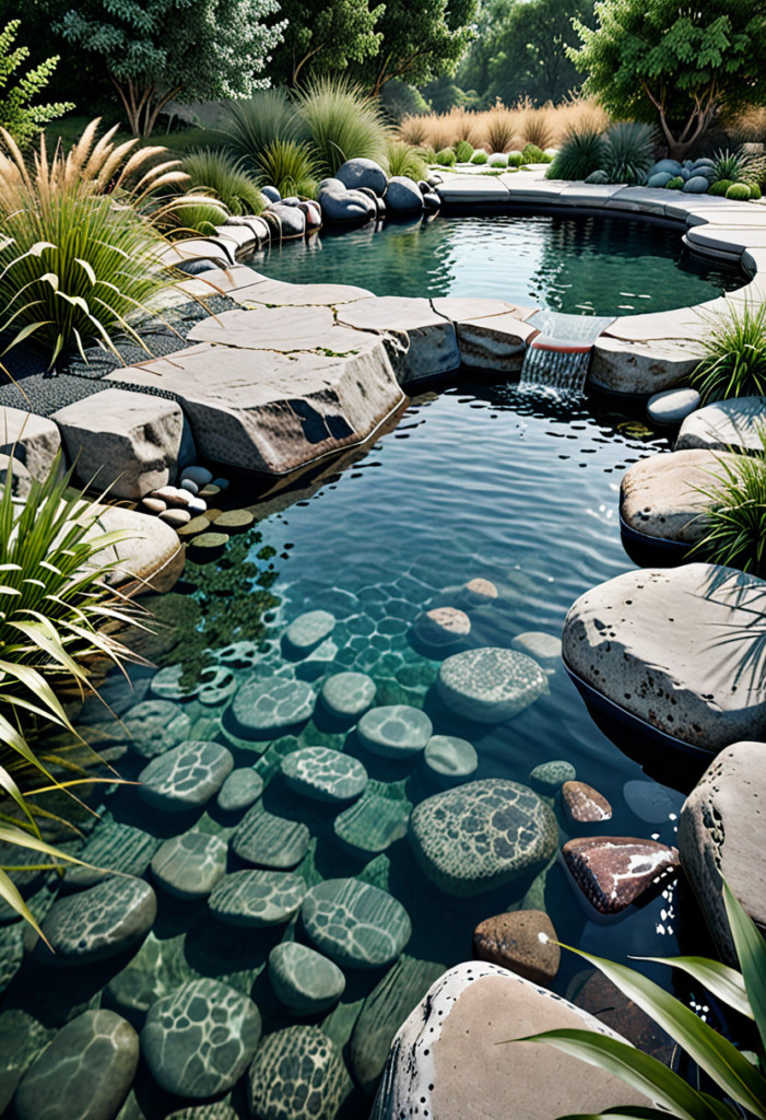 3. Infinity Edge Natural Pool