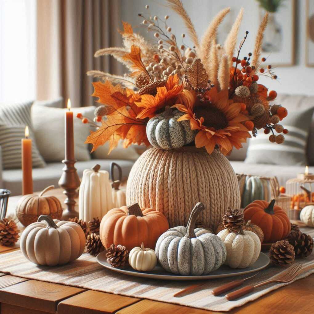 Autumn-Inspired Centerpieces