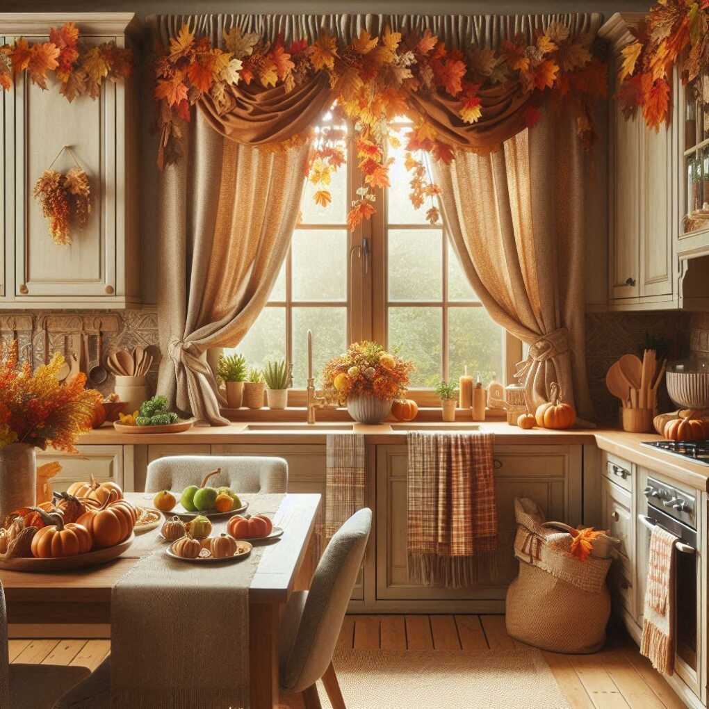 Autumn-Inspired Window Treatments